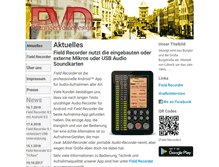 Tablet Screenshot of pfitzingervoicedesign.com